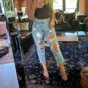 Santana ripped jeans